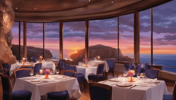 Appréciez une vue imprenable au cailloux restaurant gastronomique