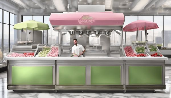 Offrez des glaces italiennes à vos événements grâce à notre machine à louer
