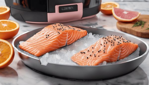Réussir la cuisson rapide du saumon surgelé à l’air fryer